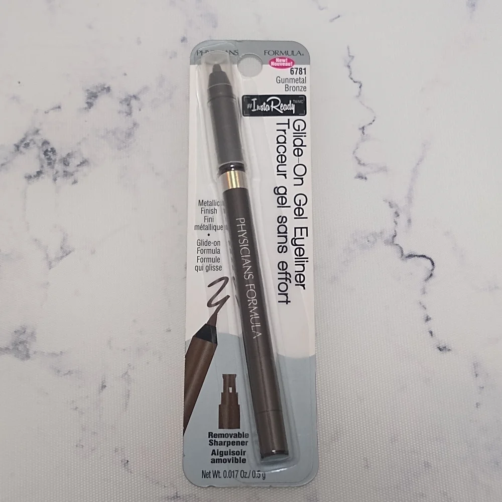Physicians Formula Glide On Gel Eyeliner #6781 Gunmetal Bronze